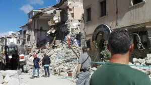 La devastazione del terremoto che ha colpito il centro Italia