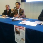 Il Prof. Prota durante la conferenza stampa