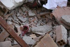 il disatro del terremoto in provincia di Macerata